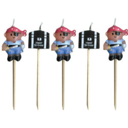 Pirater, 5 st ljus