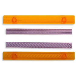 Barley and Eyelet, 2 st bårdutstickare