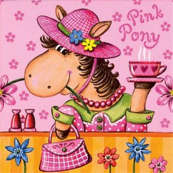 Pink Pony, 20 st servetter
