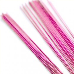 Metallic-tråd, rosa (26G)