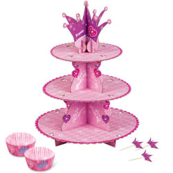 Pink Princess, Cupcake Stand Kit