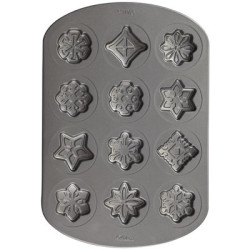 Snowflakes, cookie pan