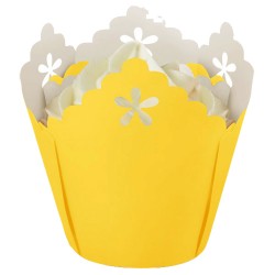 Yellow Flower, 15 st muffinsformar