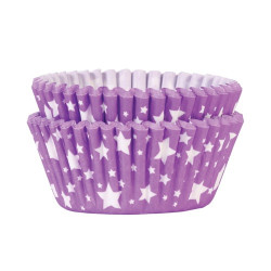 Purple Stars, 36 st muffinsformar