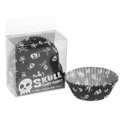 Skull, 72 st muffinsformar