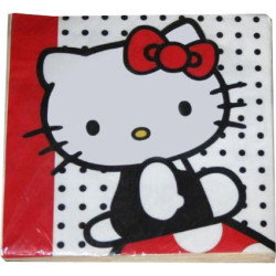 Hello Kitty, 20 st servetter