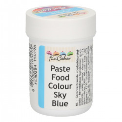 Blå pastafärg på burk (Sky Blue - FC)