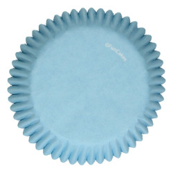 Blå muffinsformar, 48 st (Light Blue)