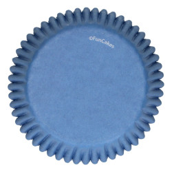 Blå muffinsformar, 48 st (Royal Blue)