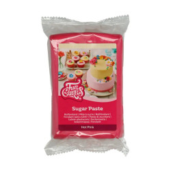 Rosa sockerpasta m vaniljsmak, 250g (Hot Pink)
