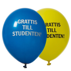 Grattis till studenten, 24 st ballonger