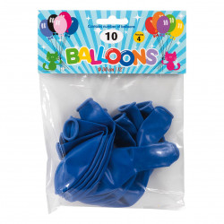 Ballonger, 10 st mörkblåa