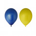 Ballonger, gula och blåa (10 st)