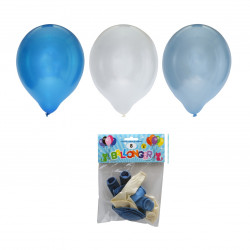Ballonger, blå-mix (8st)