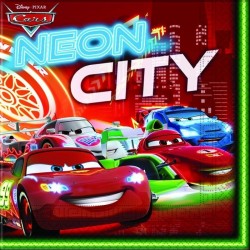 Blixten - Neon City, 20 st servetter