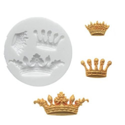 Prinsesskrona, silikonform (3 st)