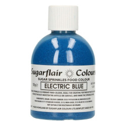 Glittersocker, Blå 100g (Electric Blue - SC)