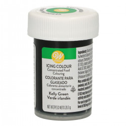 Grön pastafärg (Kelly Green - Wilton)