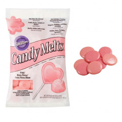 Candy Melts, rosa 340g (vaniljsmak)